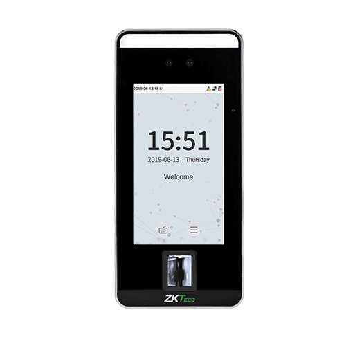 ZKTeco SpeedFace-V5L Series – Next-Gen Touchless Biometric Access Terminal with QR, Palm, Fingerprint & Facial Recognition