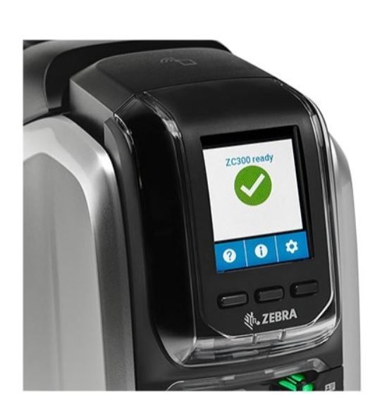 Zebra ZC300 ZC32-000C000EM00 Dual Side ID Card Printer (USB & Ethernet)
