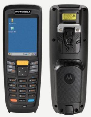 Zebra MC2180 Mobile Computer- Front and Rear view