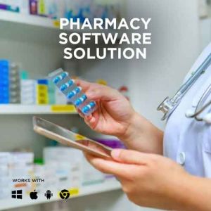 checking medicine capsules by holding a tablet