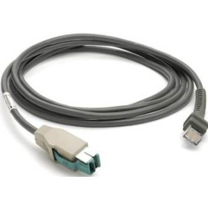 Zebra Scanner Cables and Adapters ZEB-CBAU23S07ZBR Front View