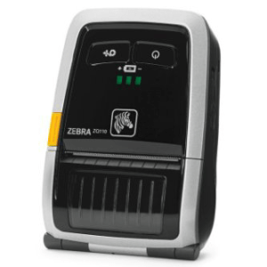 Zebra ZQ110 Mobile Barcode Printer - ZQ1-0UB1E020-00-Front View