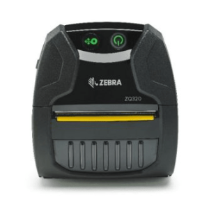 Zebra ZQ300 Mobile Barcode Printer - ZQ32-A0E02TE-00 Front View