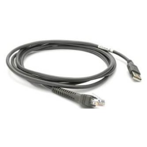 Zebra Scanner Cables and Adapters CBA-U26-S09EAR Front View