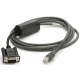 Zebra Scanner Cables and Adapters ZEB-CBAR10S07ZBR Front View