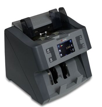 Cassida Xpecto Multi-currency Banknote Counter and Detector Front View