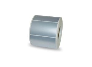 Barcode Label 76mm x 25mm 3M Polypropylene Silver (1000 Stickers/Roll, 3-inch Core)