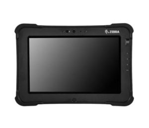 Zebra L10 Rugged Tablet RTL10B1-A2AS0X0000A6 (XSLATE L10, Android, 4GB/128GB) front view showing zebra icon