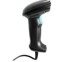 Side View Of Barcode Scanner