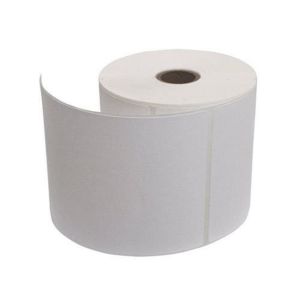 Barcode Label Polypropylene White Label 100mm x 76mm 1000 Stickers per Roll (1-Inch Core)