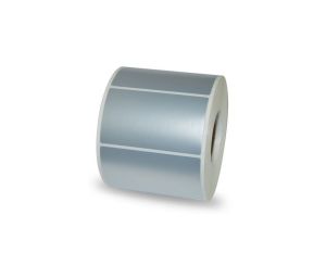 Barcode Label 38mm x 25mm Polypropylene Pet Silver (1000 Labels, 25mm)