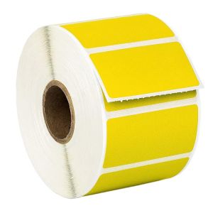 38mm x 25mm Yellow Barcode Label (5000 Labels per roll)