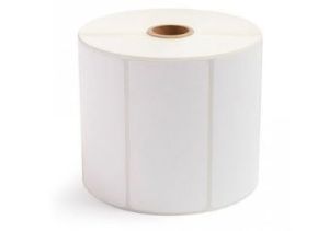 Barcode Label 50mm x 15mm Direct Thermal Plain White Label (500 Labels per roll )