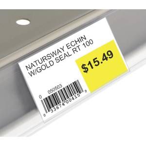 Buy Barcode Label Shelf Edge Tag 60mm x 30mm Thermal Transfer 1000 Stickers, 40mm Core | Posmea