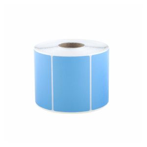 Barcode Labels Blue 70mm x 30mm Thermal Transfer (1500 Lables Per Roll, 25mm Core)