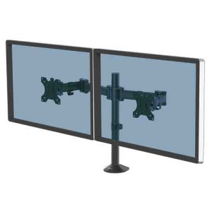 Fellowes Reflex Dual Monitor Arm Front View