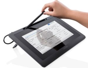 digital signature pad front view