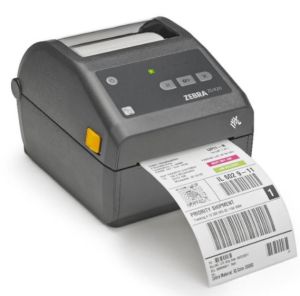 Zebra ZD420D ZD42042-D0E000EZ Barcode Label Printer on a table