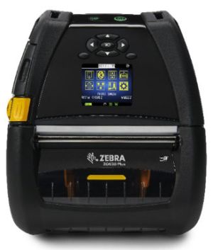 Zebra ZQ630 Plus 4 Inch Mobile Printer (Wifi, Bluetooth, 203 dpi, with Adapter)