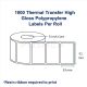 Barcode Label Polypropylene 51mm x 33mm High Gloss, 3-Inch Core