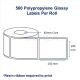 Barcode Labels 100mm x 150mm Polypropylene Glossy (500 Labels, 40mm Core)