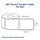 Barcode Labels Thermal Transfer 100mm  x 125mm (500  Stickers)