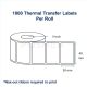 Buy Plain White Barcode Label 40mm x 30mm Thermal Transfer (1000 Labels, 3-Inch Core) | Posmea